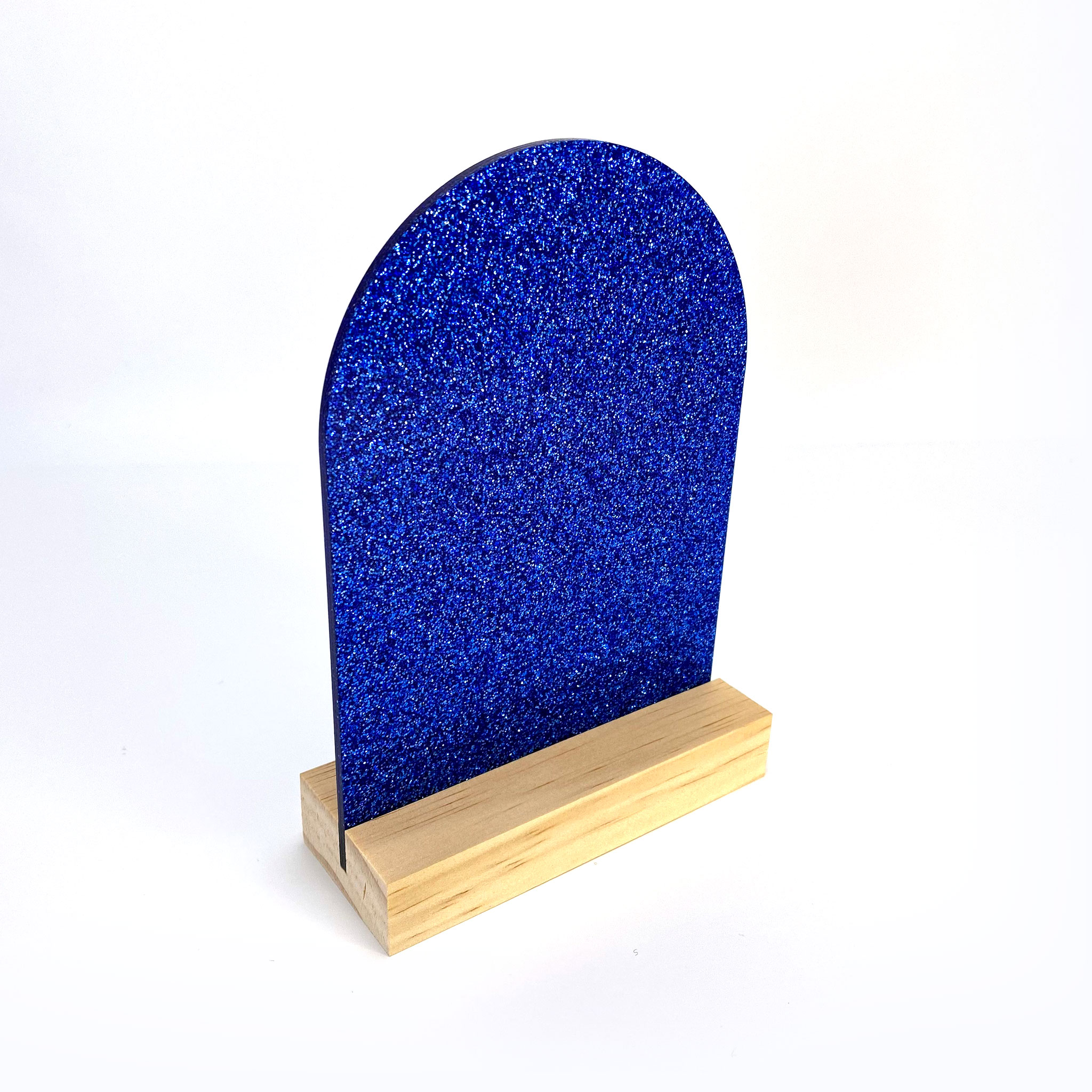 Acrylic - Glitter - Blue