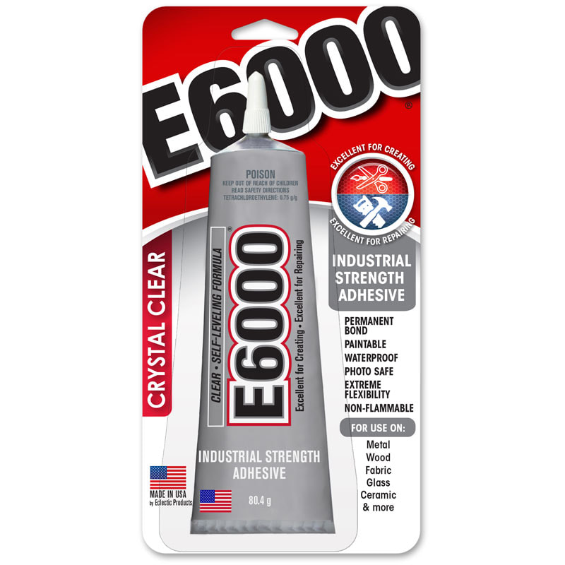 E6000 Adhesive Glue (Clear)